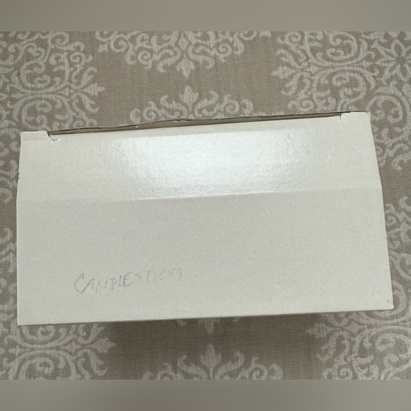 Never Used Mikasa Austria Crystal Candle Holders - Picture 8 of 8